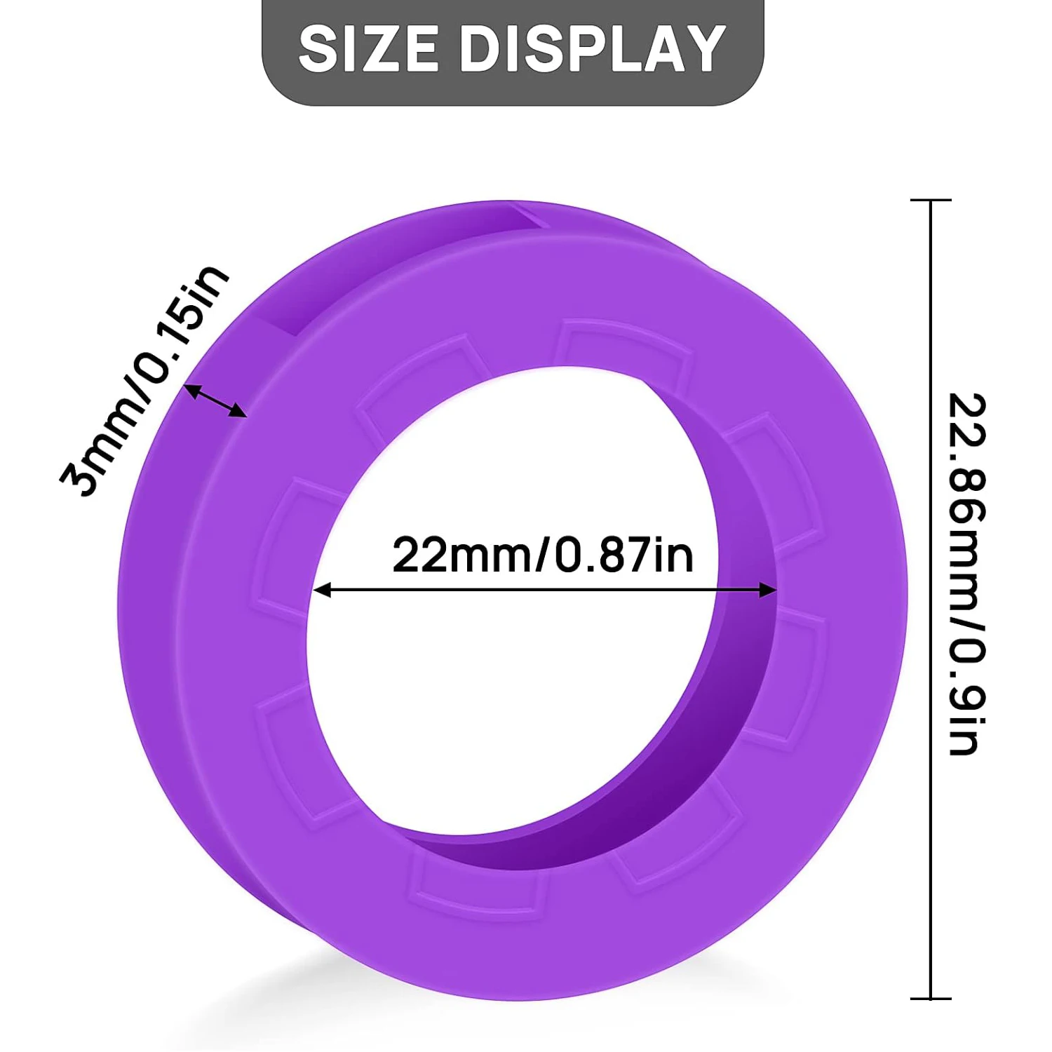 Полые резиновые чехлы для ключей - Фотография_6