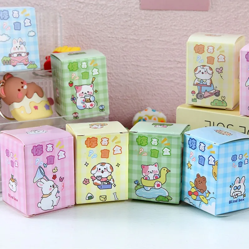 Lucky blind box мультяшный брелок - Фотография_6