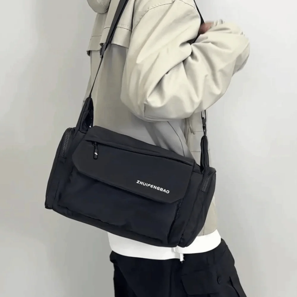 Водонепроницаемая мужская сумка через плечо - Фотография_3