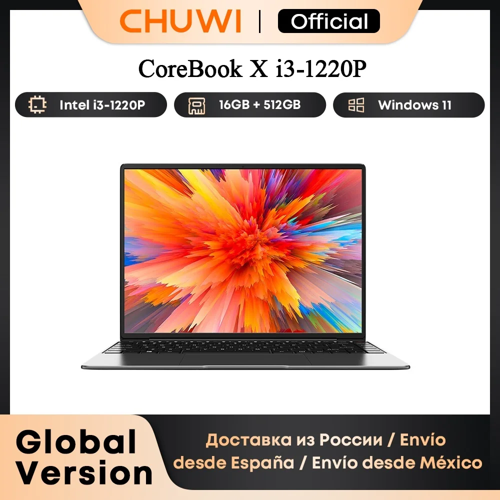Ноутбук chuwi corebook x i3-1220p