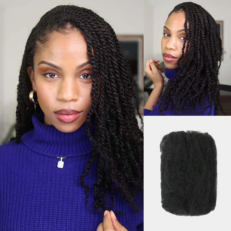Малайзийские волосы remy afro kinky curly - Фотография_4
