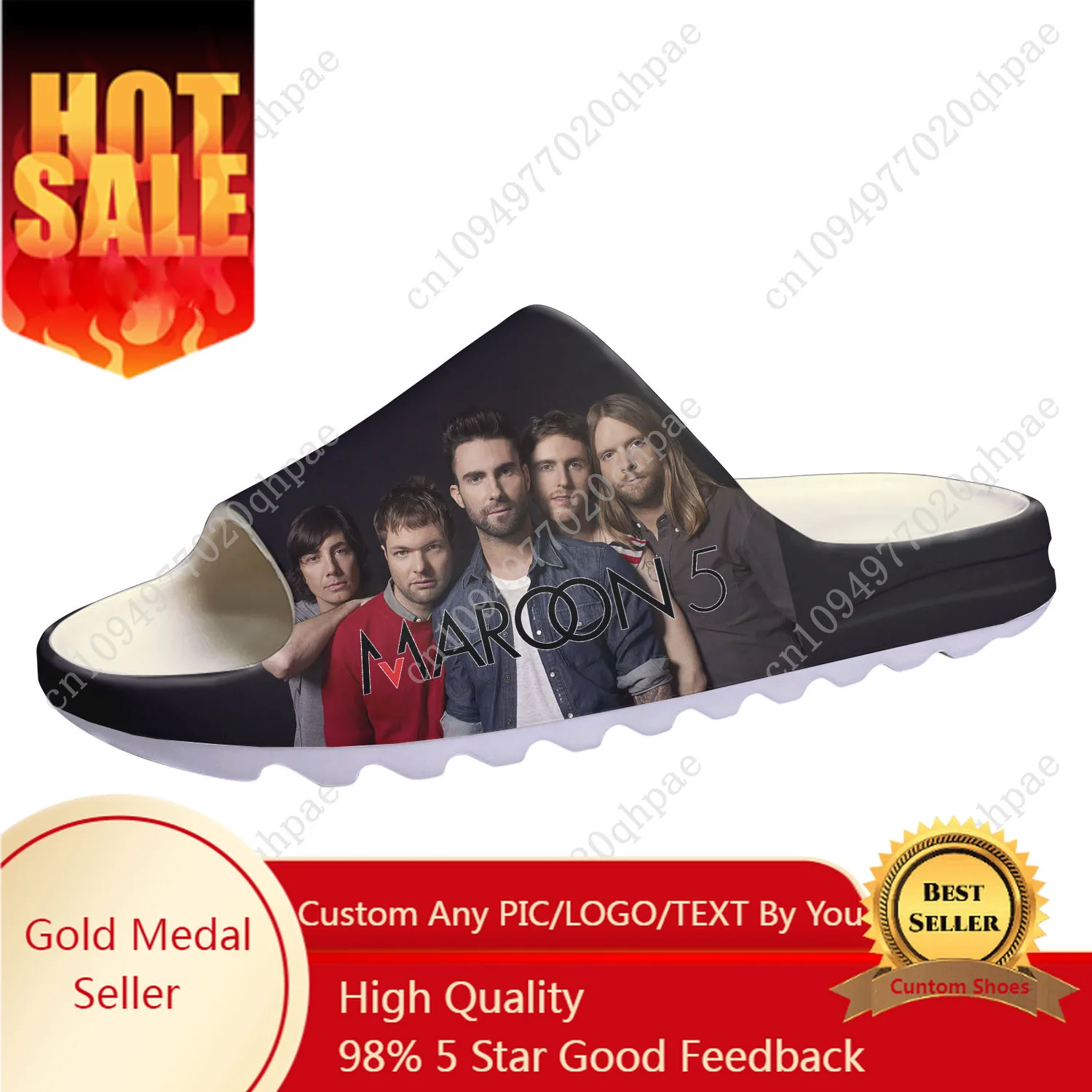 Бордовые тапочки на мягкой подошве на заказ