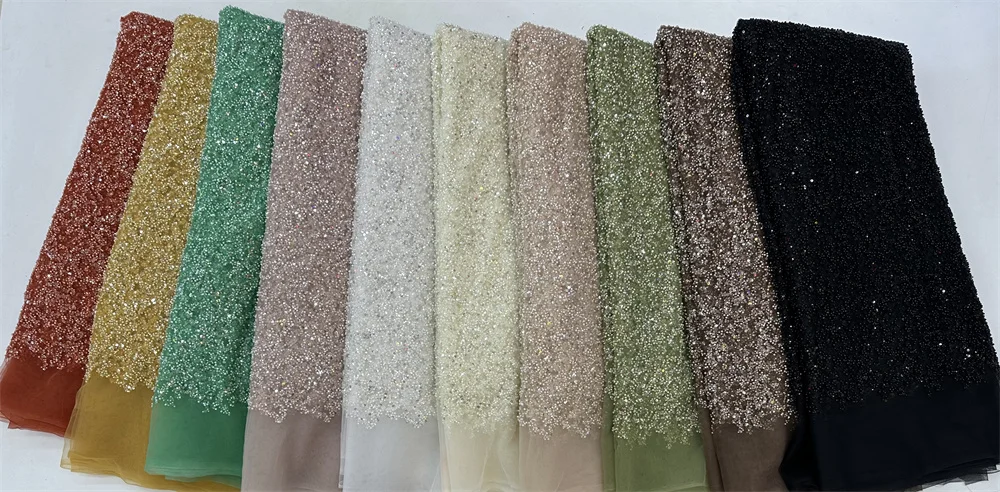 Модная африканская кружевная ткань 2024 - Фотография_2