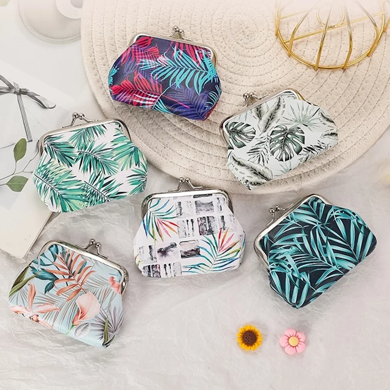 12 pcs мода pu кожа монета кошелек