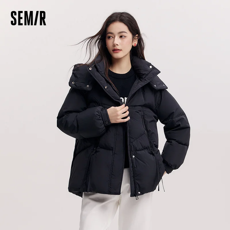 Semir пуховик средней длины женский