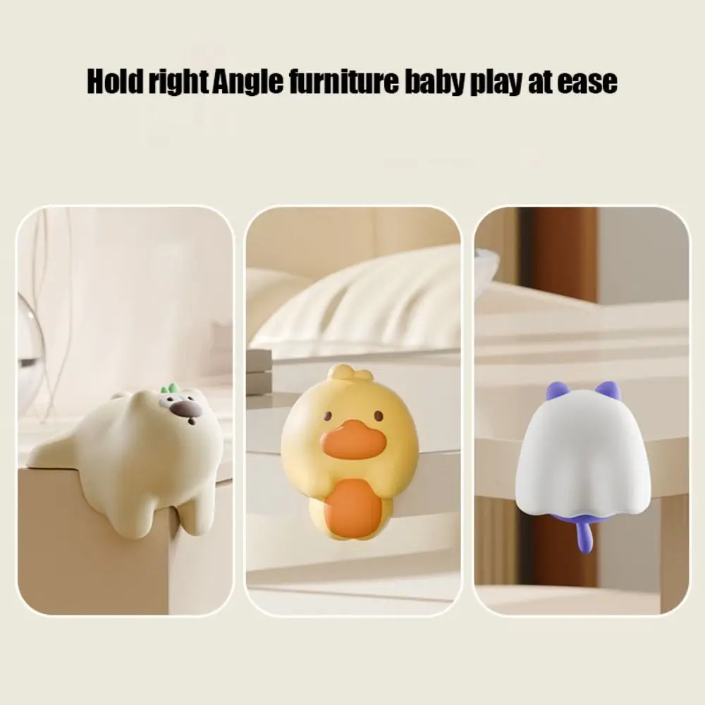 Мультяшные т-образные защитные уголки для стола - Фотография_4