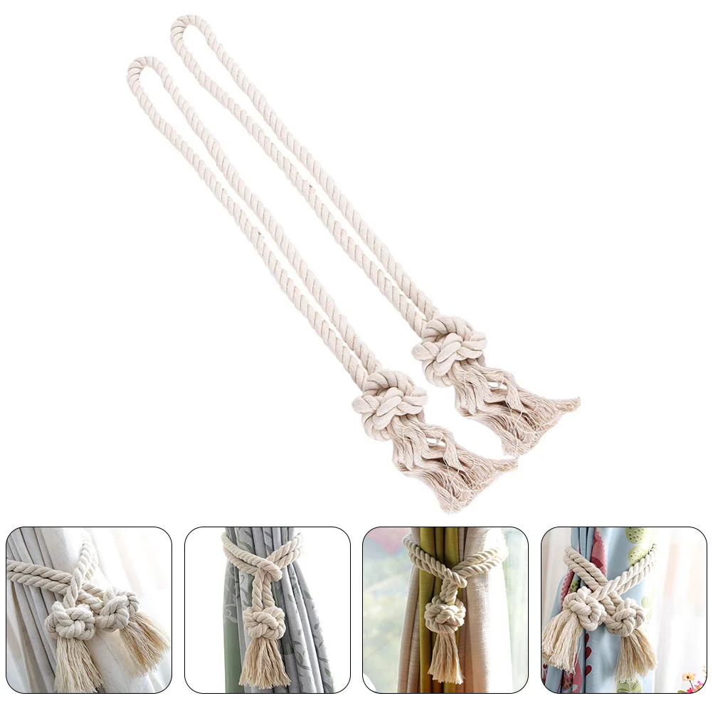 Подхваты для штор в стиле ретро с кисточками - Фотография_2