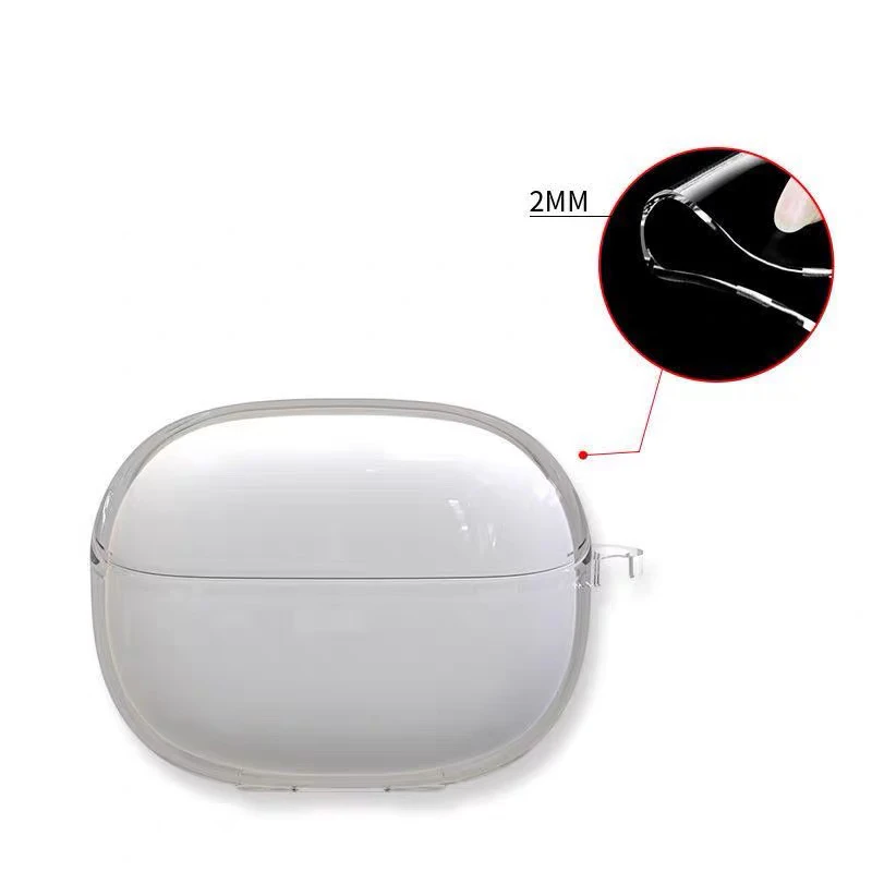 Прозрачный чехол для наушников shokz с открытыми точками one e310 - Фотография_4