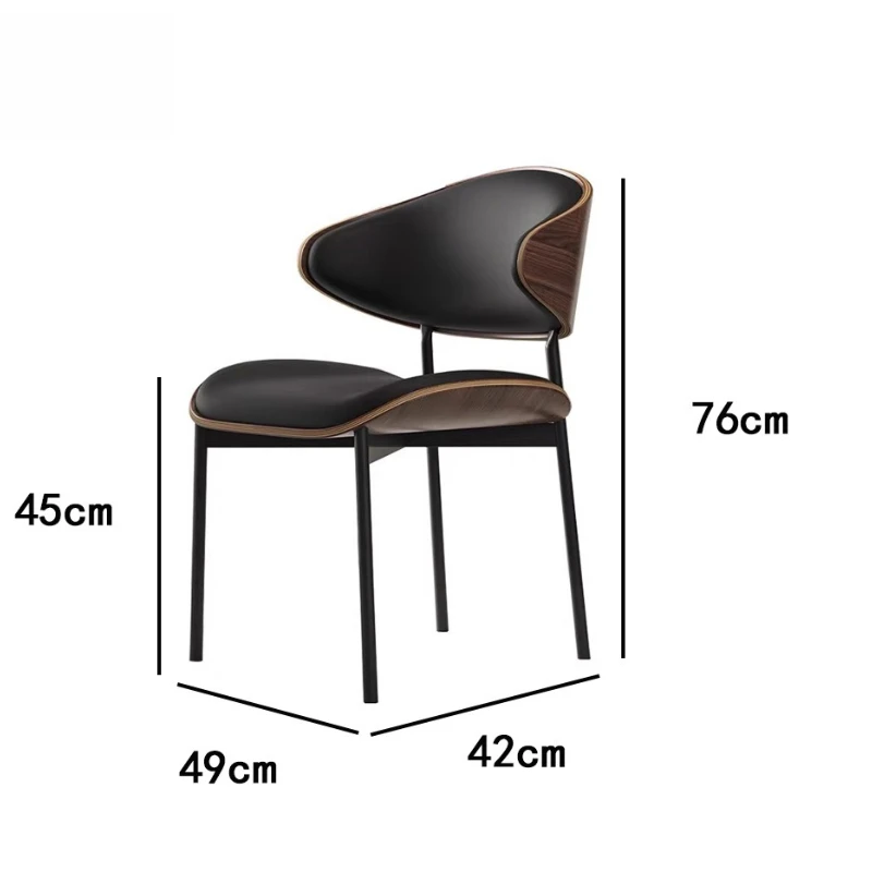 Минималистичные обеденные стулья для гостиной - Фотография_6