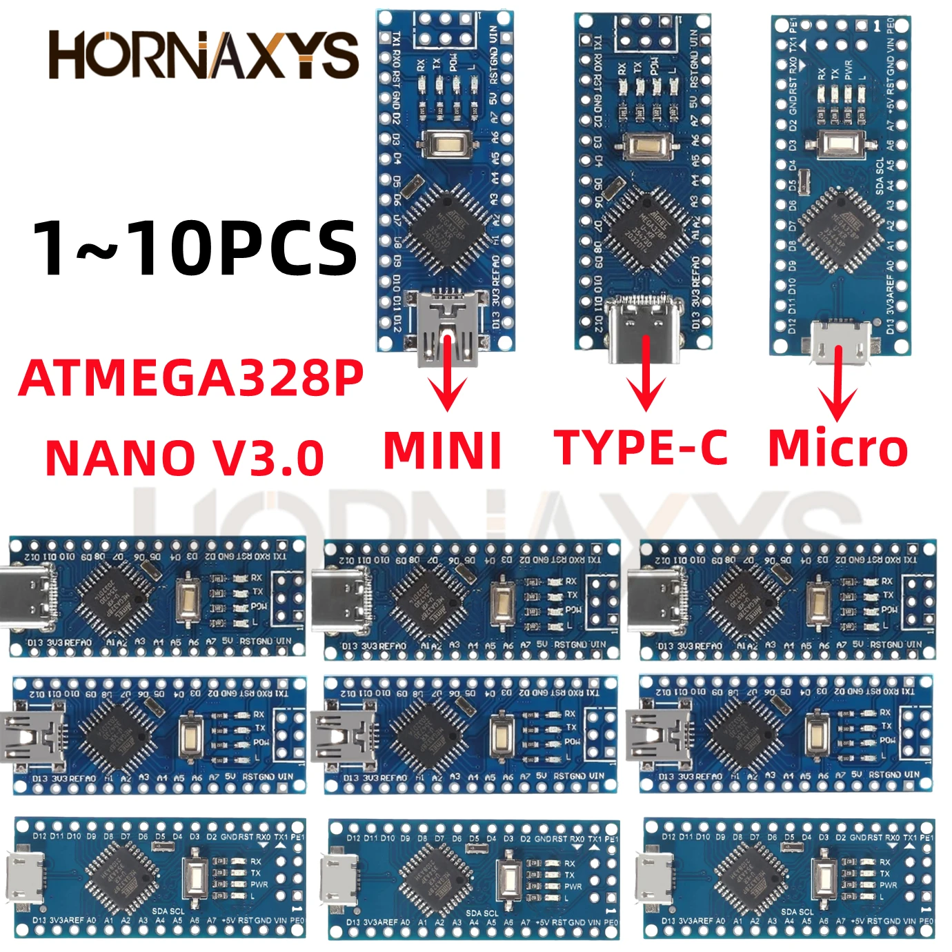 Micro usb nano 3.0 с загрузчиком