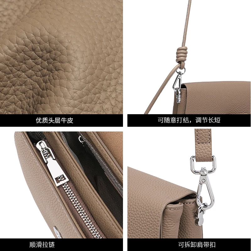 Сумка из воловьей кожи с верхним зерном - Фотография_6