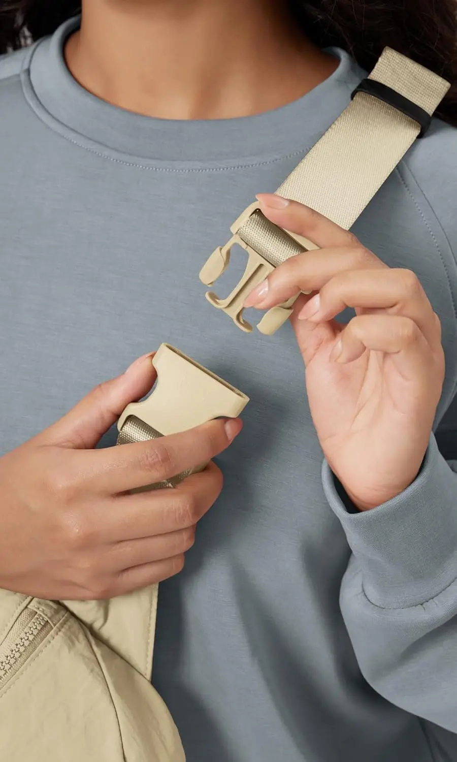 Поясная сумка ododos 2l для женщин и мужчин - Фотография_3