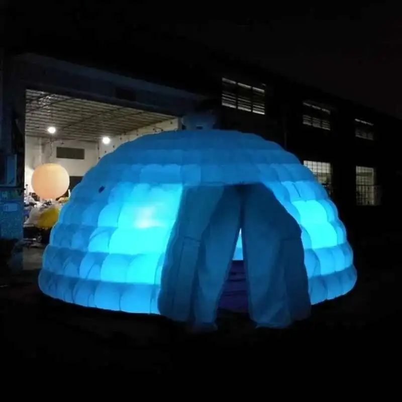 Маленькая палатка iatable white igloo dome 6x3