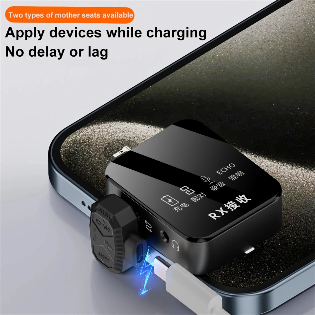 U-образный адаптер для освещения типа c otg - Фотография_3