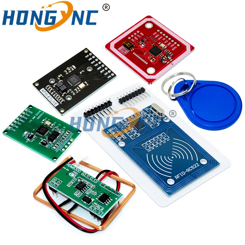 Nfc rfid-модуль rc522 mfrc-522 pn532 rdm6300 комплекты s50 13