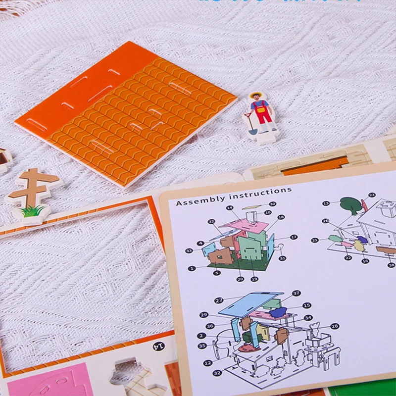 Мультяшная трехмерная головоломка - Фотография_6