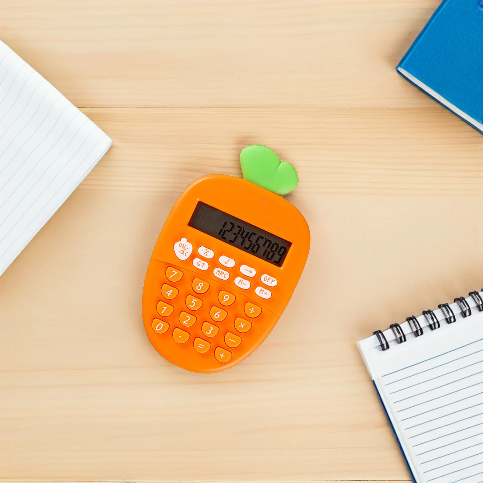 12-значный электронный калькулятор в форме моркови - Фотография_3