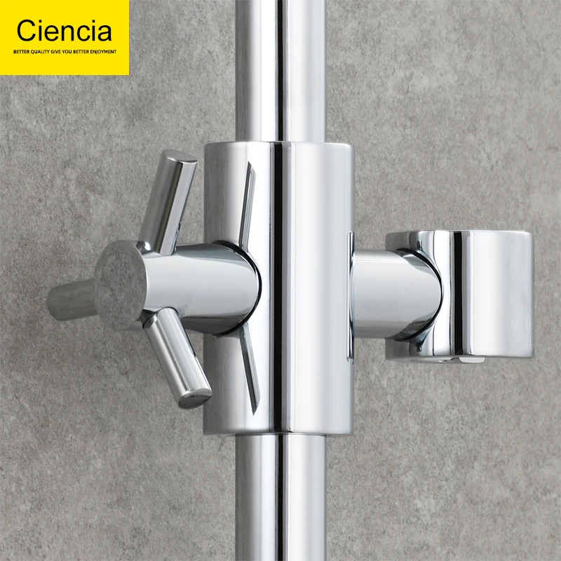 Регулируемый держатель ciencia для душевой лейки