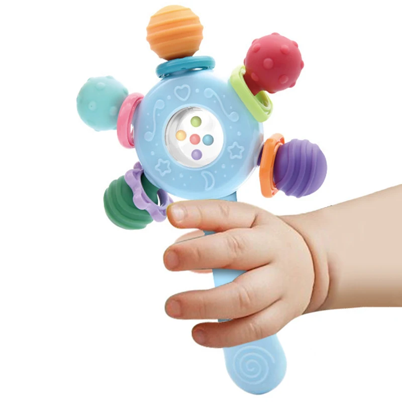 Сенсорные детские прорезыватели для детей 0 6 12 месяцев - Фотография_2