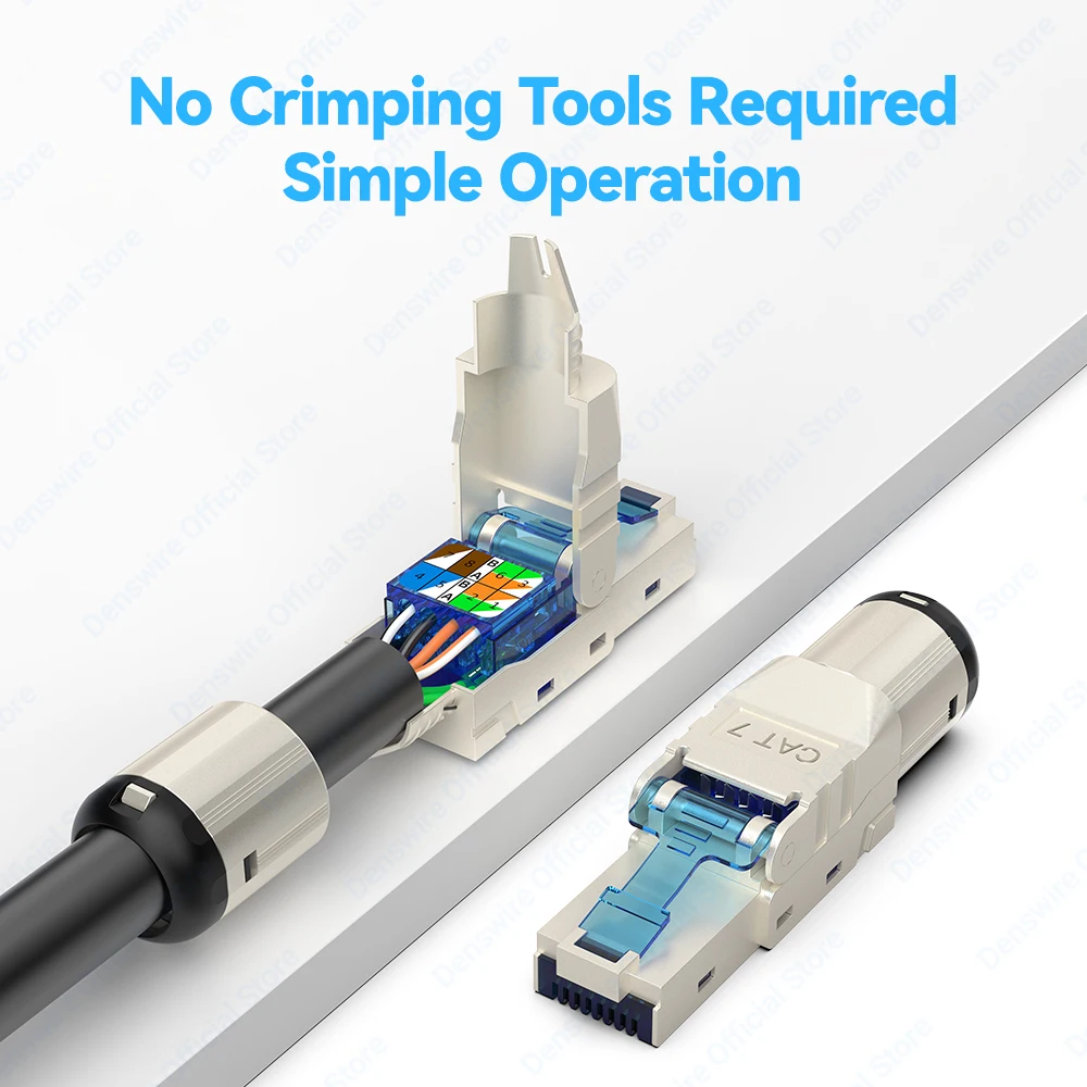 Разъем rj45 без инструментов denswire - Фотография_4