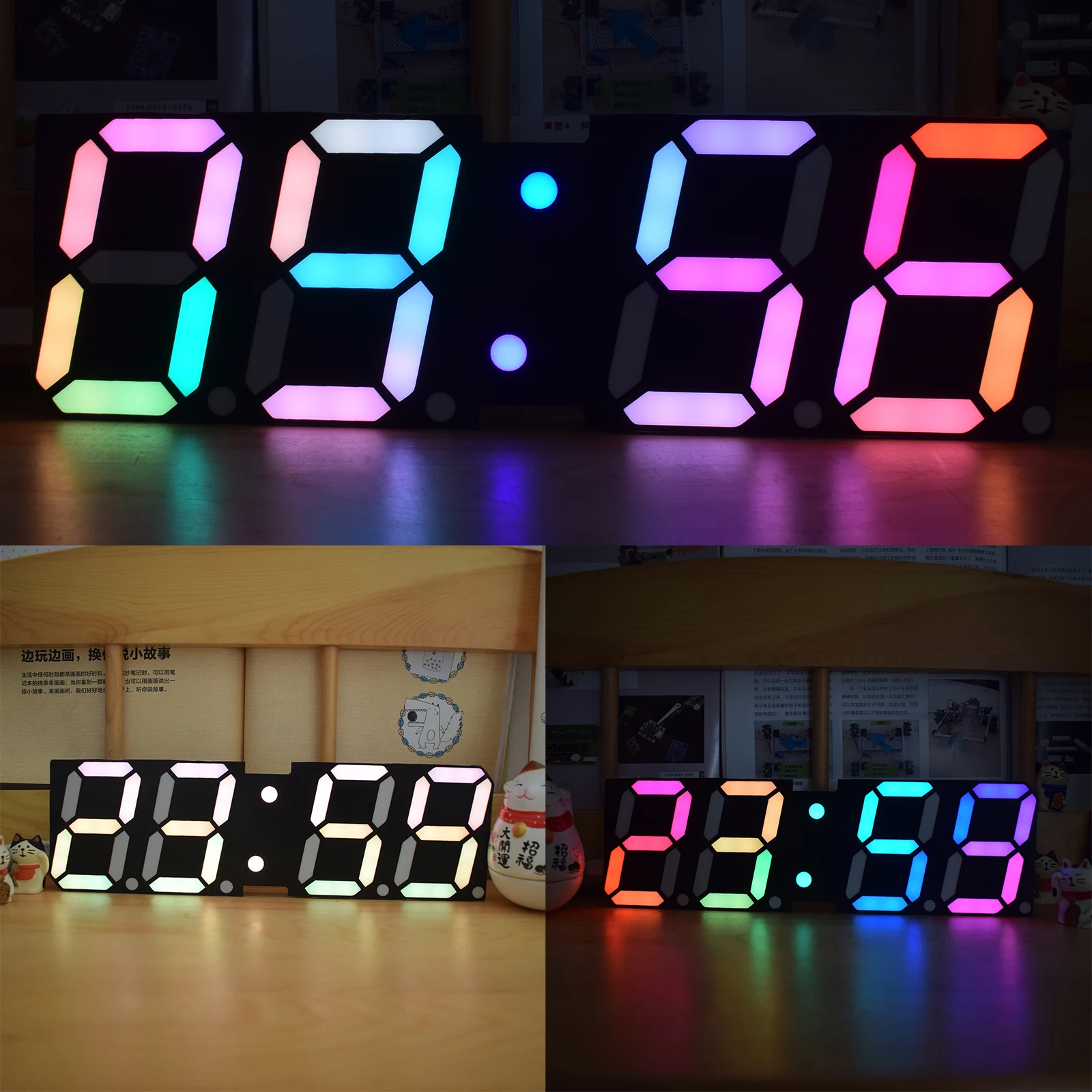 Светодиодные часы с высокой яркостью