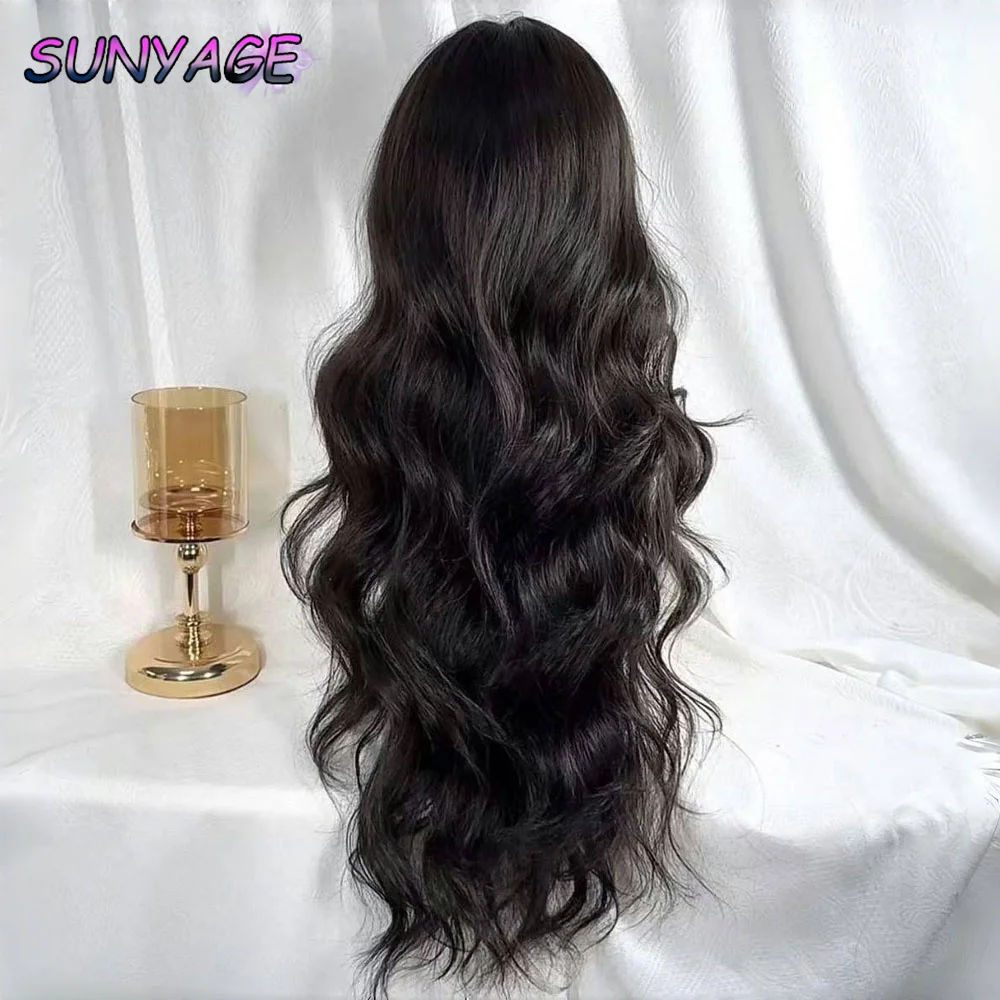 Sunyage лолита черный парик для - Фотография_3