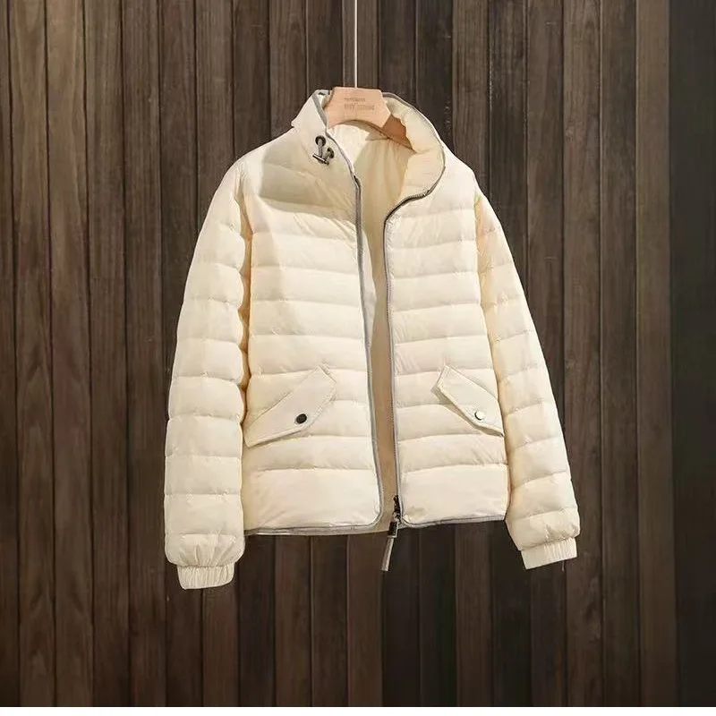 Года, 90% белое пальто на утином пуху - Фотография_2