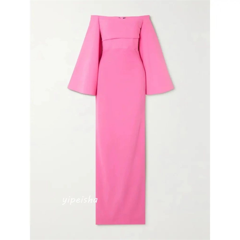 Длинные платья из джерси jiayigong с драпировкой и оборками quinceanera - Фотография_5