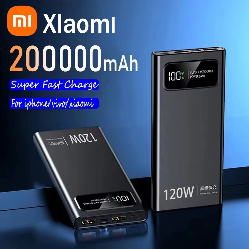Xiaomi 120w 200000 mah power bank