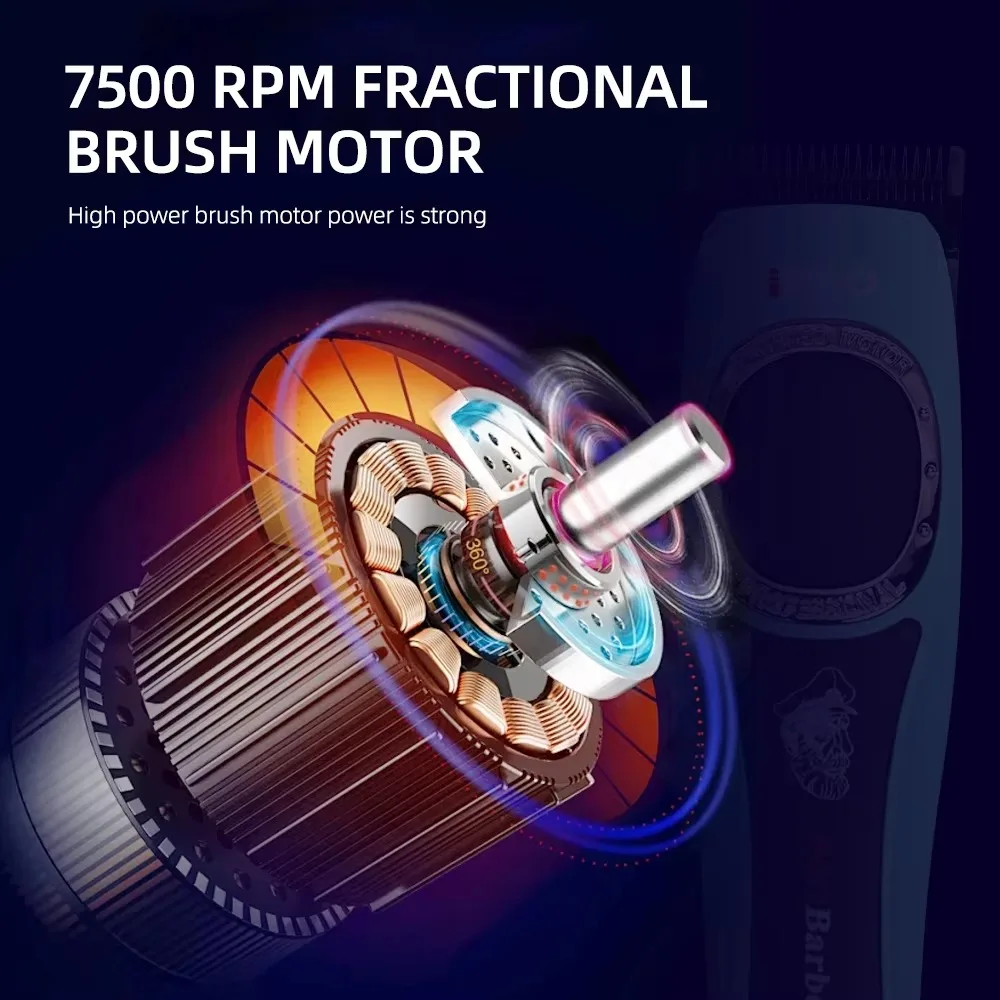 Новая машинка для стрижки волос 7500 об/мин - Фотография_5