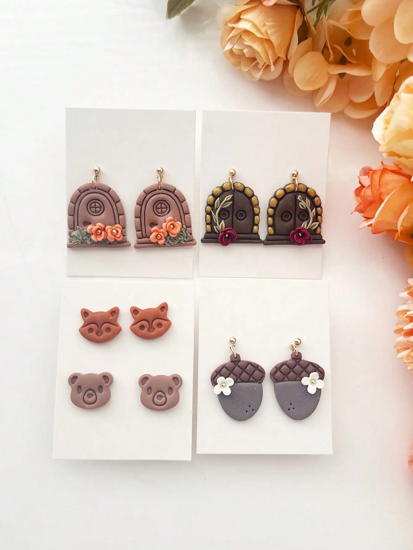 Осенние фрезы для полимерной глины сосновой шишки - Фотография_4