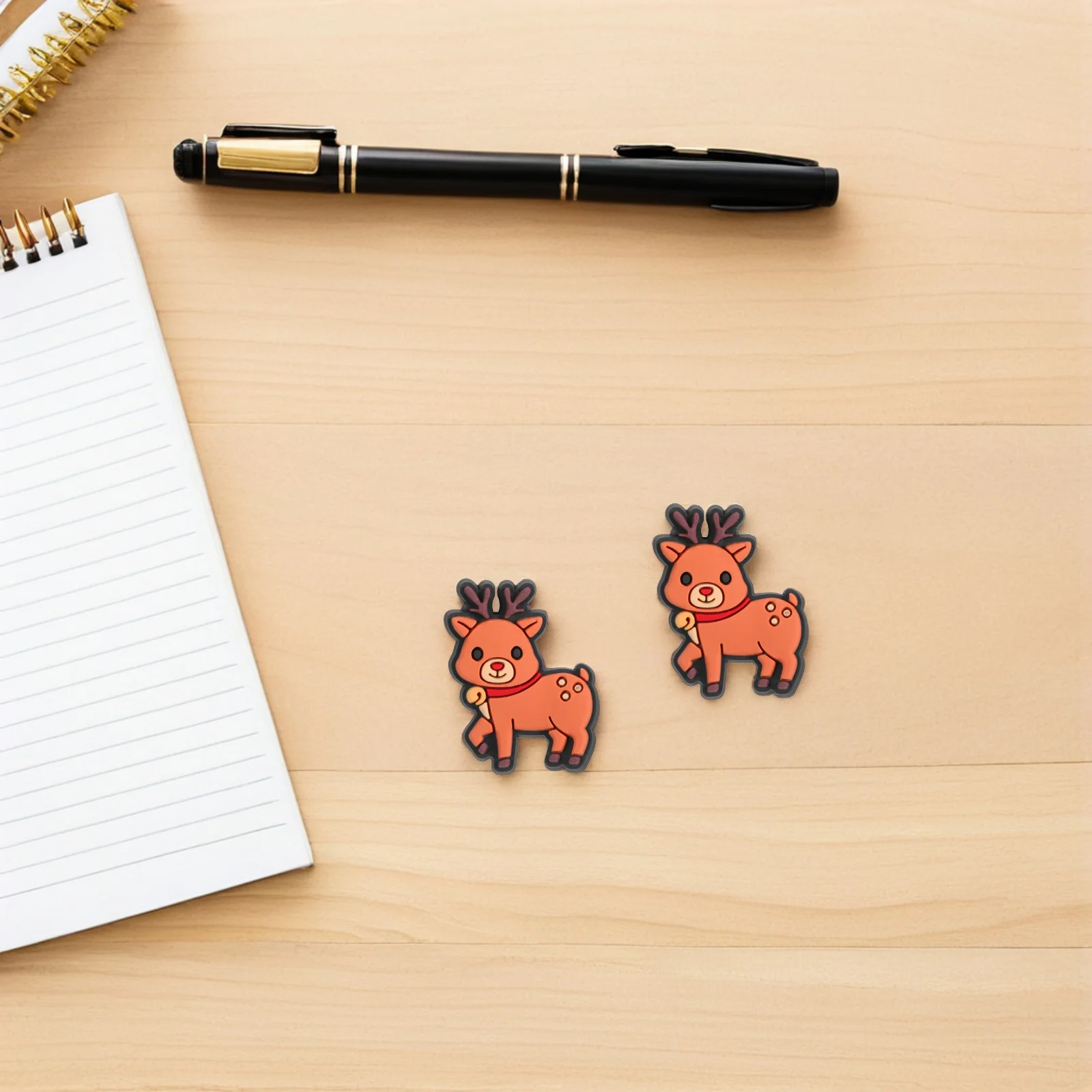 Рождественский зажим для карандашей с оленями - Фотография_2