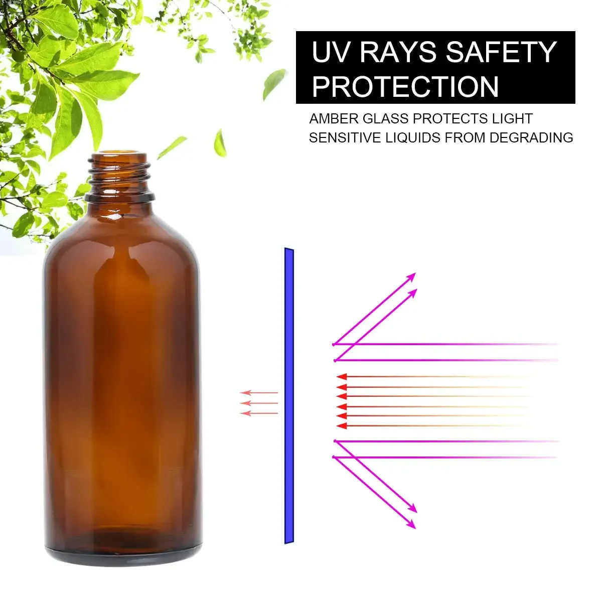 5 мл-100 мл, янтарное стекло - Фотография_4