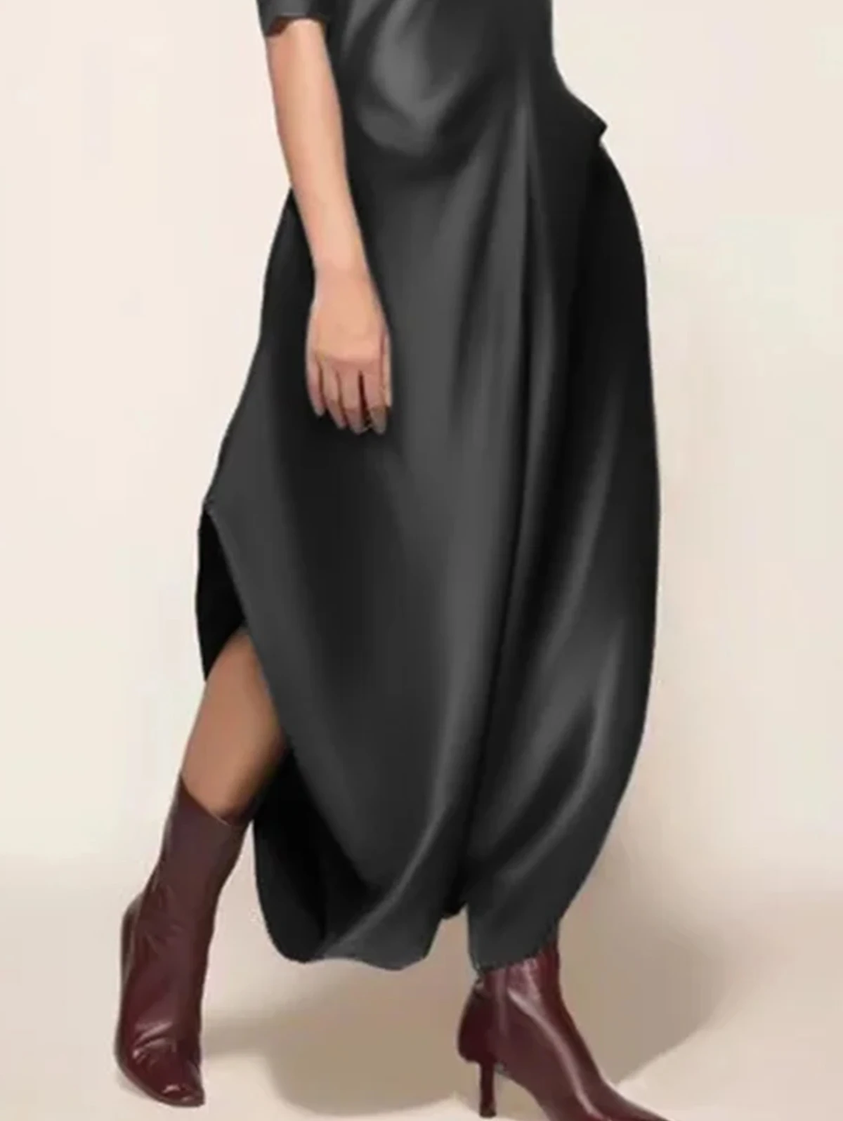 Женский атласный комбинезон - Фотография_4