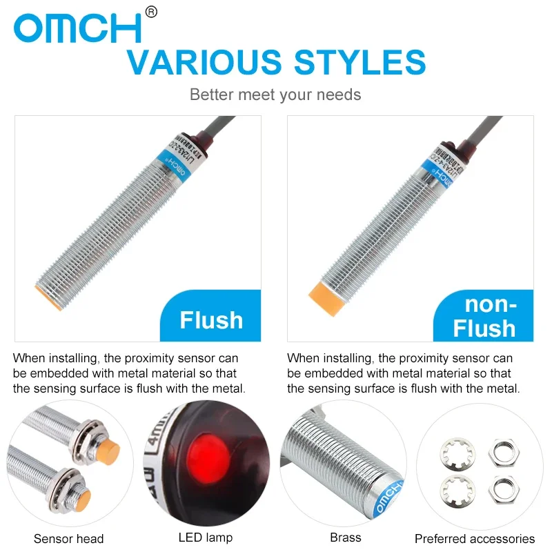 Omch m8 m12 m18 m30 индуктивный - Фотография_2