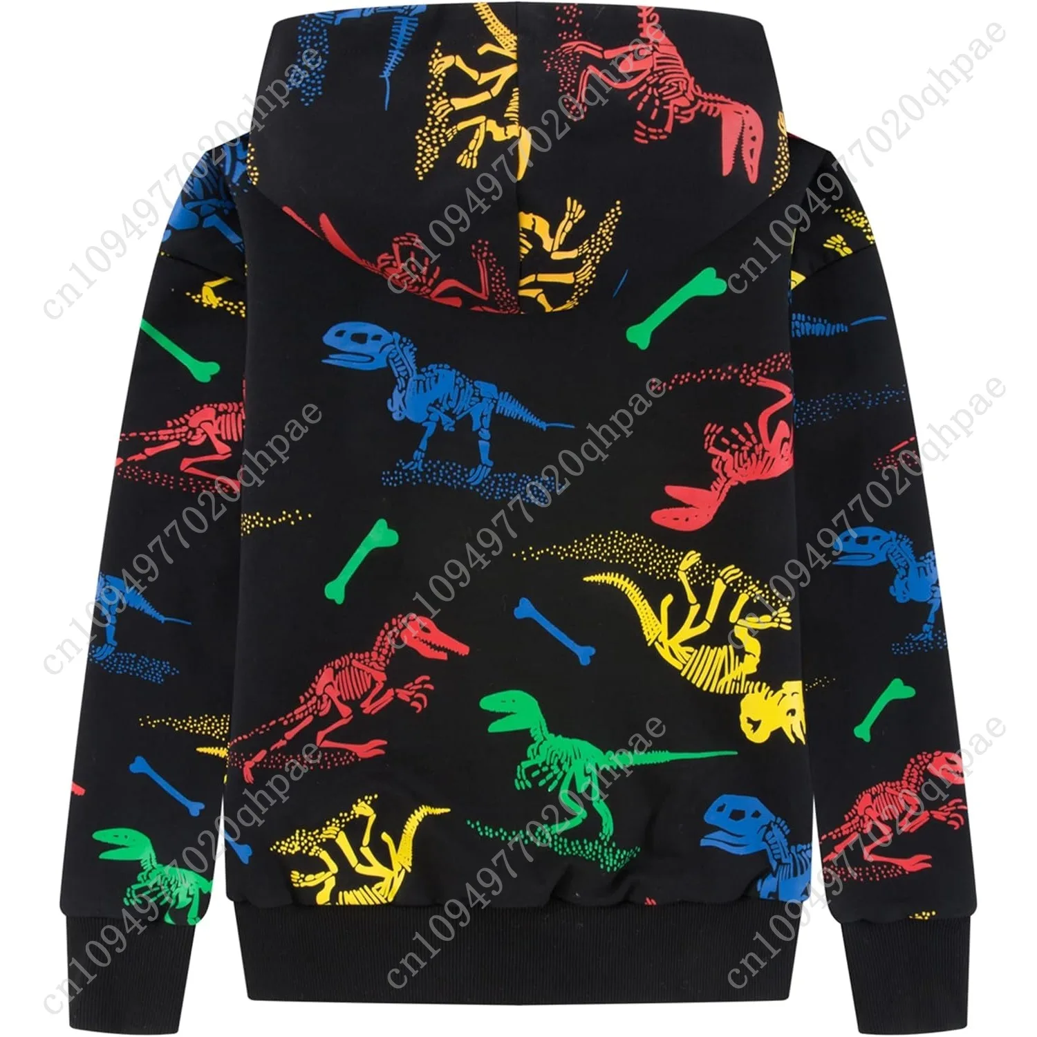 Tlaenson детские толстовки с динозаврами для мальчиков и девочек - Фотография_2