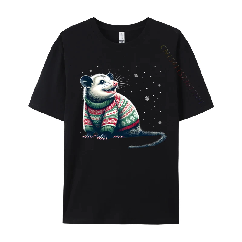 Possum ugly christmas sweater opposum