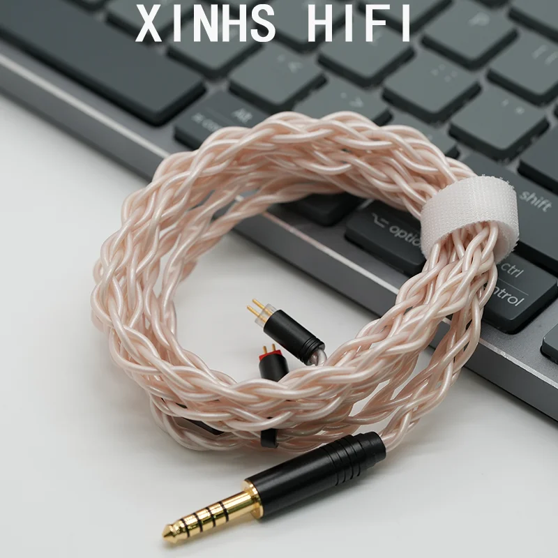 Xinhs hifi t01 4-ядерные наушники из чистой меди iem 2
