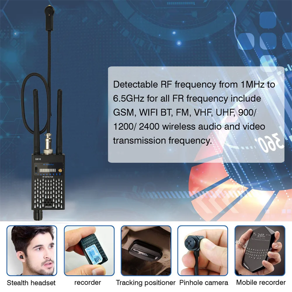 Беспроводной радиочастотный сигнал обнаруживает wi-fi gps-локатор - Фотография_5