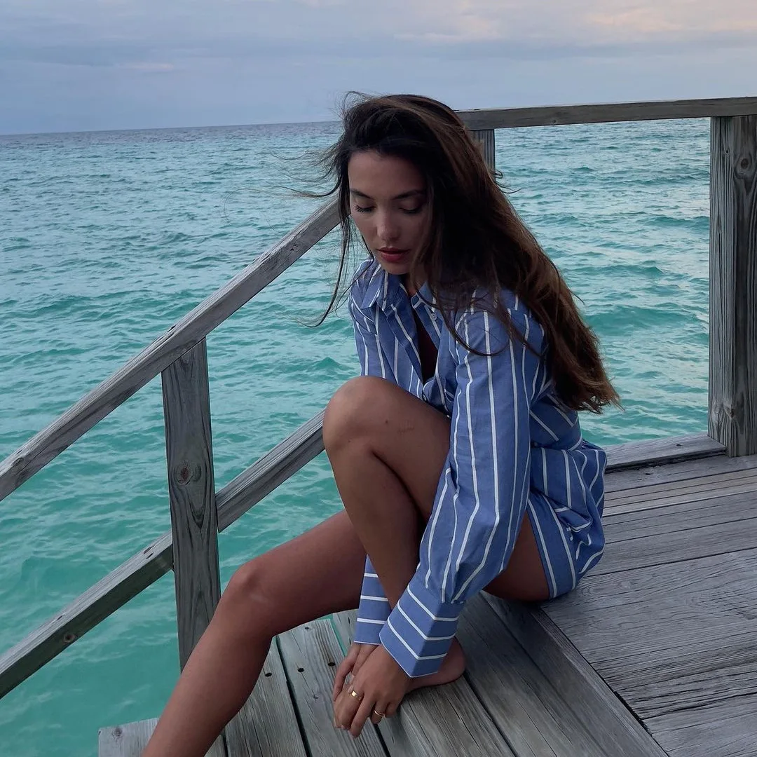 Комплект из двух предметов с шортами и длинным рукавом - Фотография_2