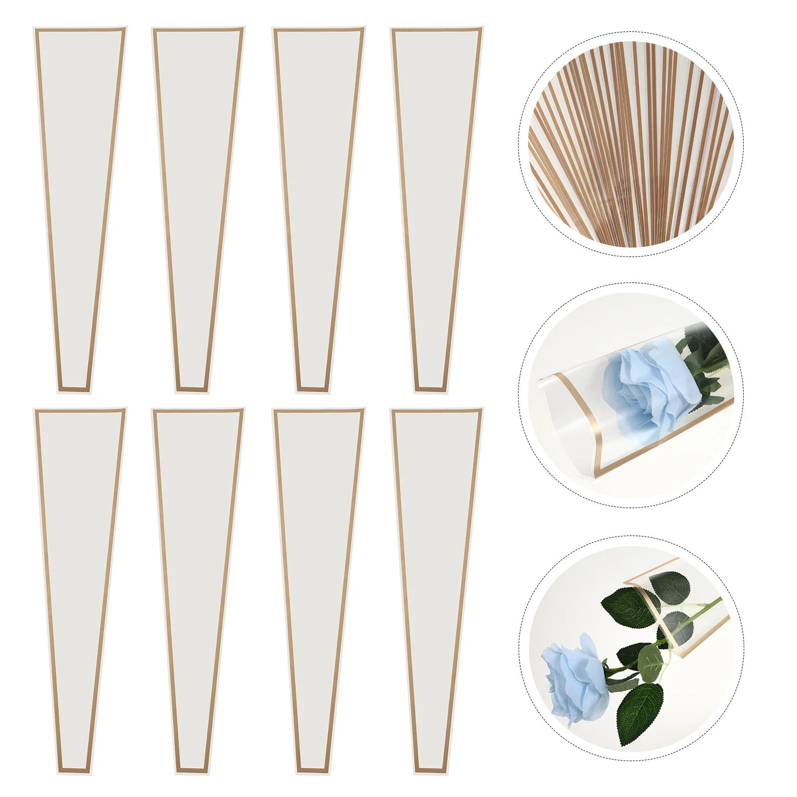 Сумка с цветочным рукавом для упаковки букетов - Фотография_4