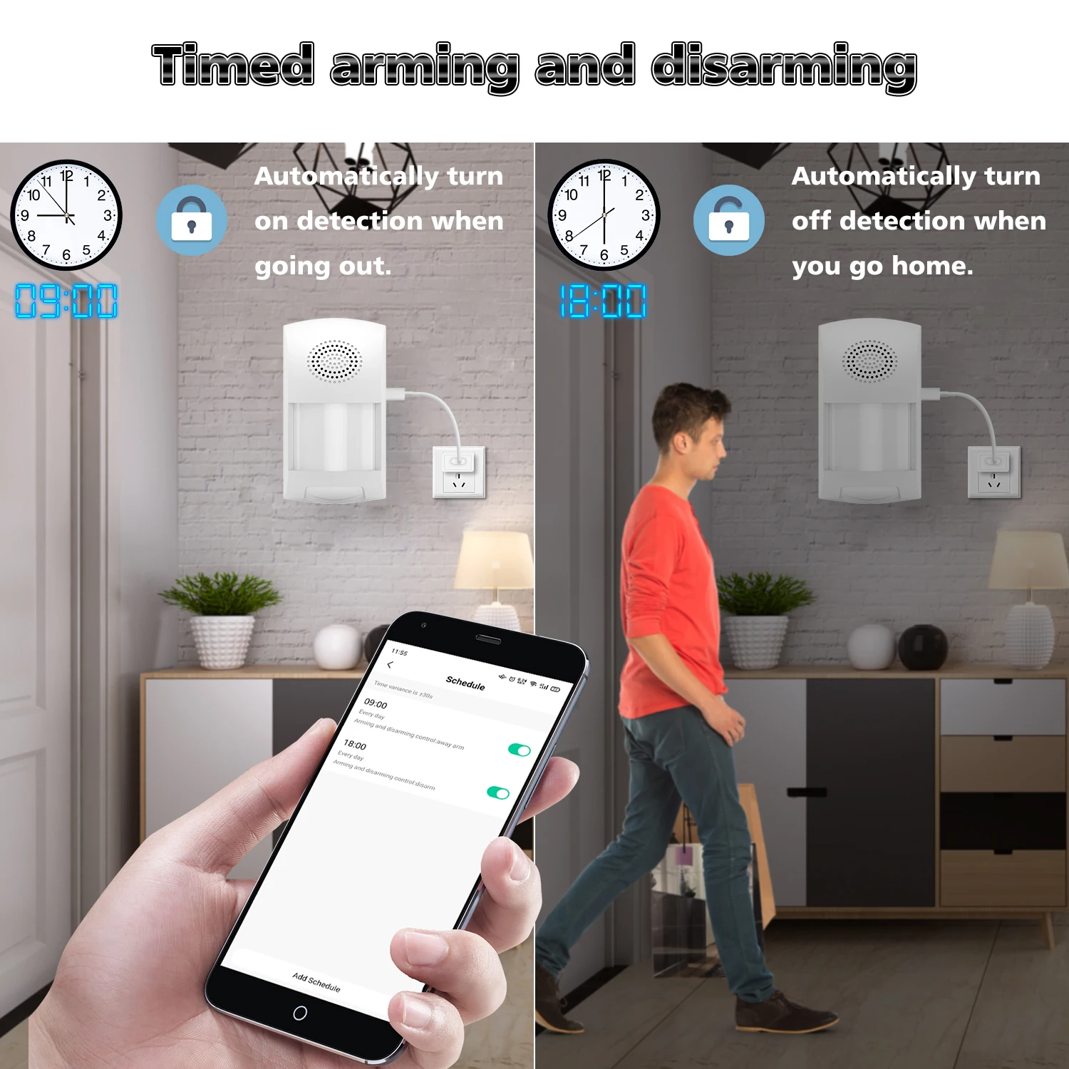 Tuya инфракрасный wifi pir датчик - Фотография_4