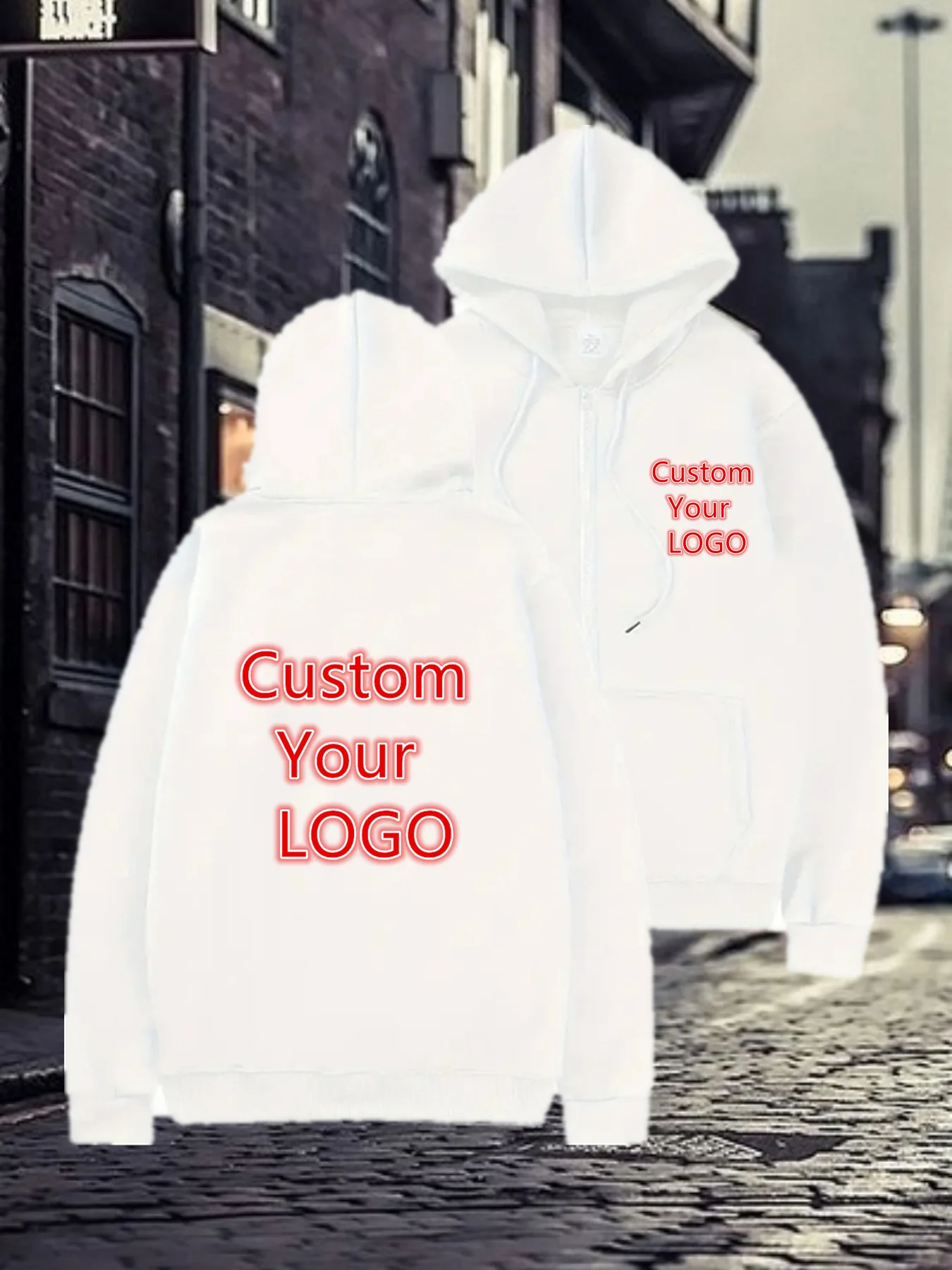 Мужская толстовка с капюшоном - Фотография_5