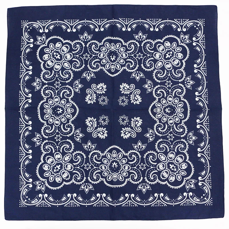 68 см ретро синий красный пейсли - Фотография_6