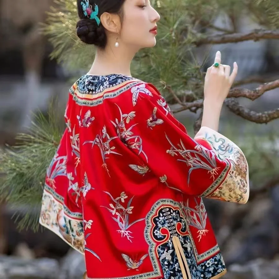 Традиционная династия цин gege hanfu - Фотография_2