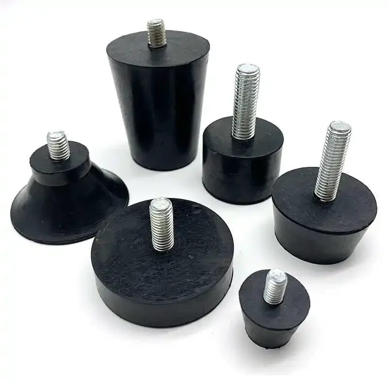 Резиновая регулируемая подставка для ног с винтом m6 m8 m10 - Фотография_4