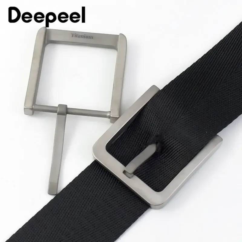 35/40 мм, однотонные пряжки из чистого титана - Фотография_5