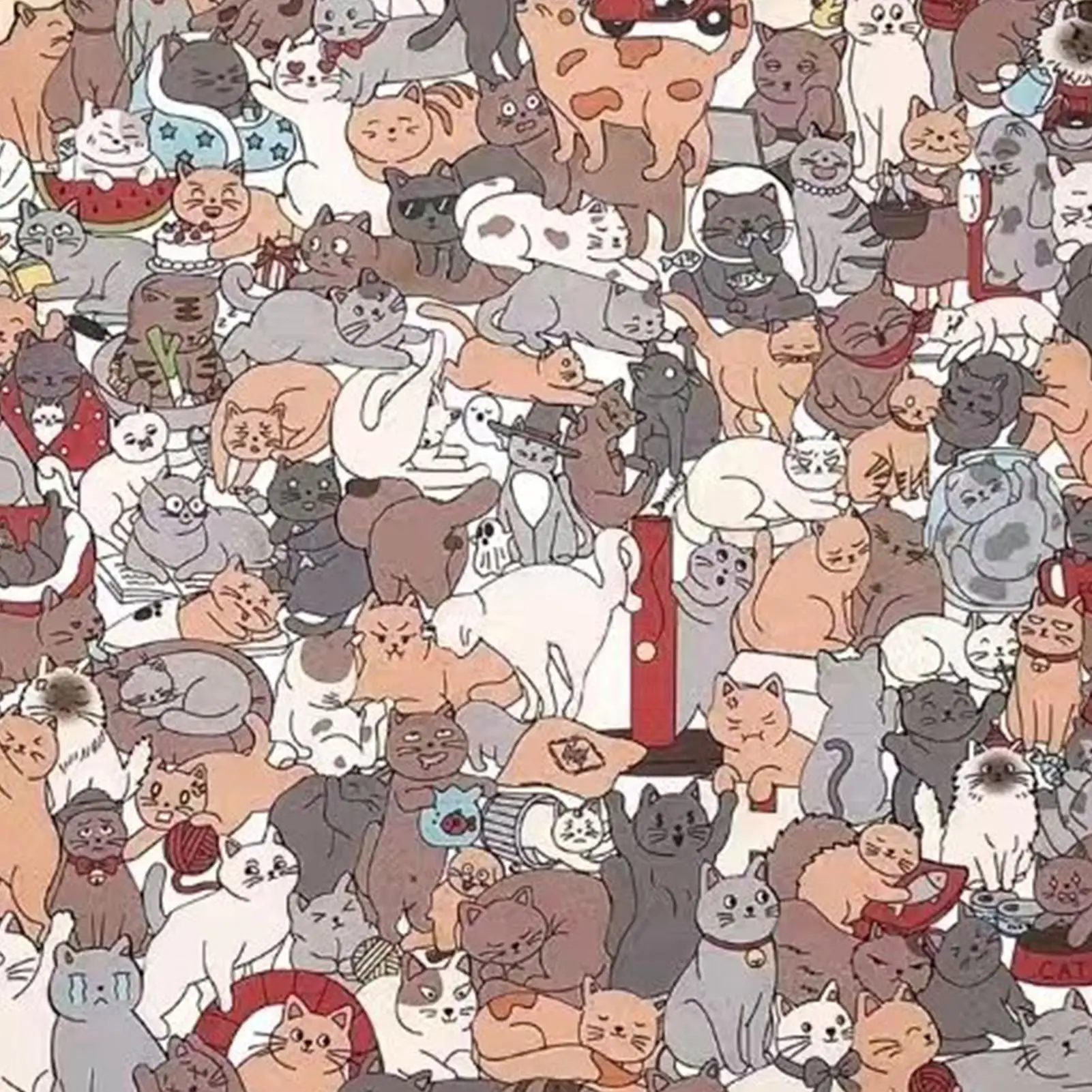 Деревянные головоломки в форме кошки - Фотография_6