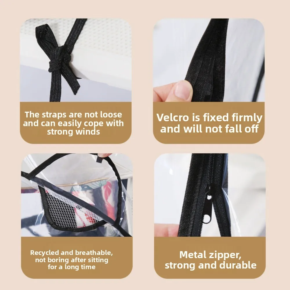 Прозрачные детские коляски