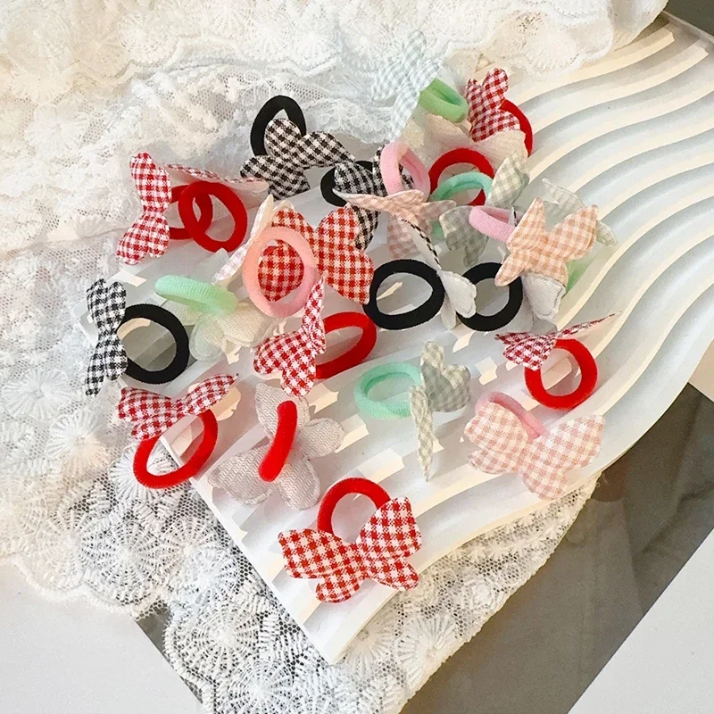 Детская веревка для волос с бабочкой для девочек - Фотография_2